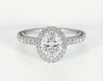 Isabelle - Oval - Engagement Rings - Ramzi & Co.®