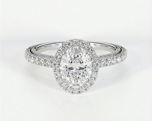 Isabelle - Oval - Engagement Rings - Ramzi & Co.®