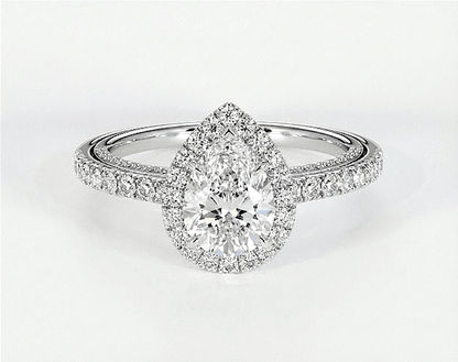 Isabelle - Pear - Engagement Rings - Ramzi & Co.®