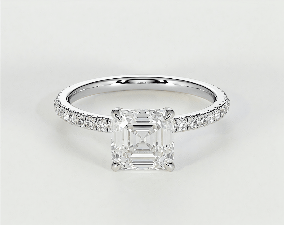 Isla - Asscher - Engagement Rings - Ramzi & Co.®