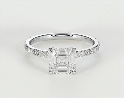 Isla - Asscher - Engagement Rings - Ramzi & Co.®