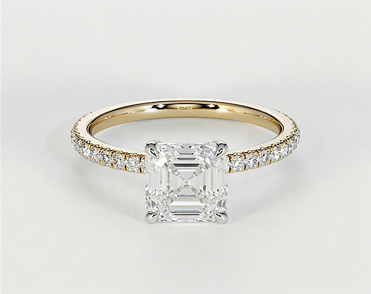 Isla - Asscher - Engagement Rings - Ramzi & Co.®