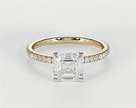 Isla - Asscher - Engagement Rings - Ramzi & Co.®