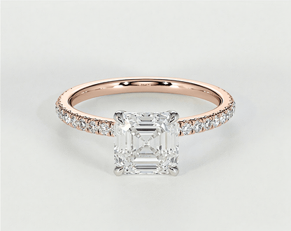 Isla - Asscher - Engagement Rings - Ramzi & Co.®