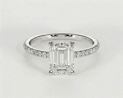 Isla - Emerald - Engagement Rings - Ramzi & Co.®