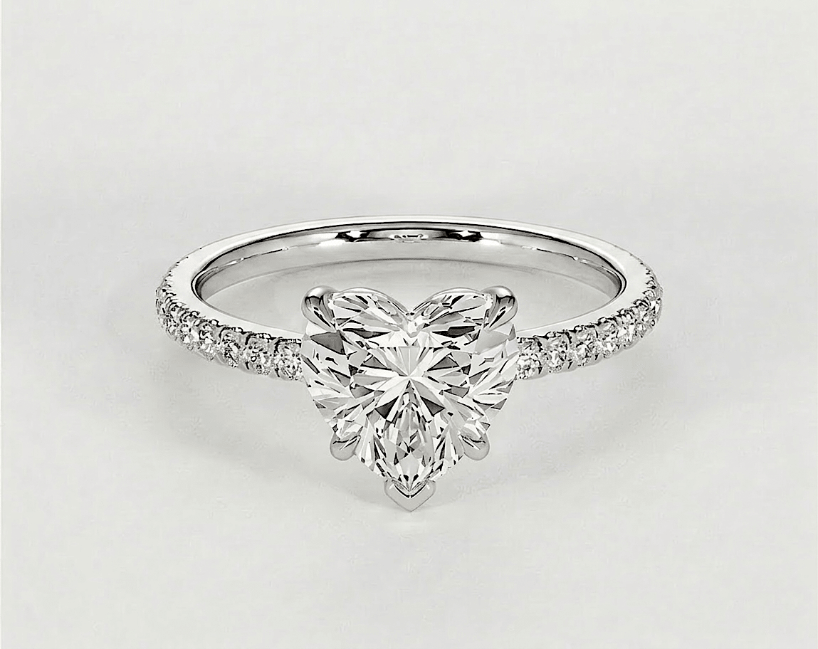 Isla - Heart - Engagement Rings - Ramzi & Co.®