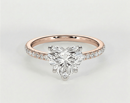 Isla - Heart - Engagement Rings - Ramzi & Co.®