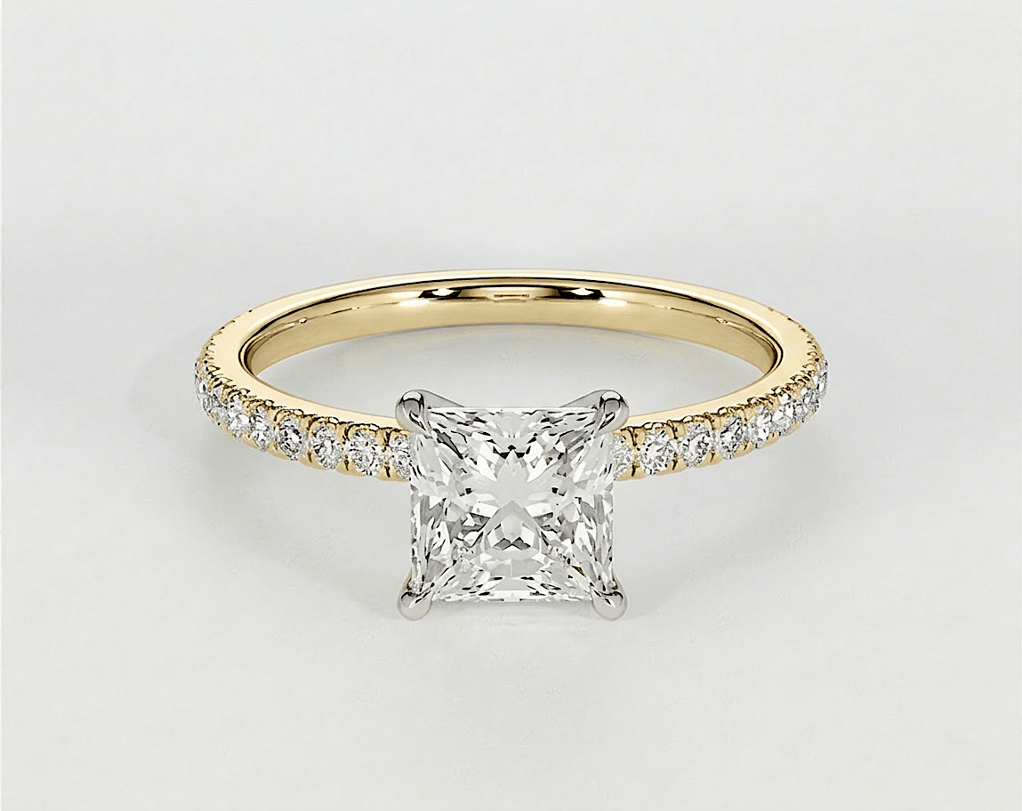 Isla - Princess - Engagement Rings - Ramzi & Co.®