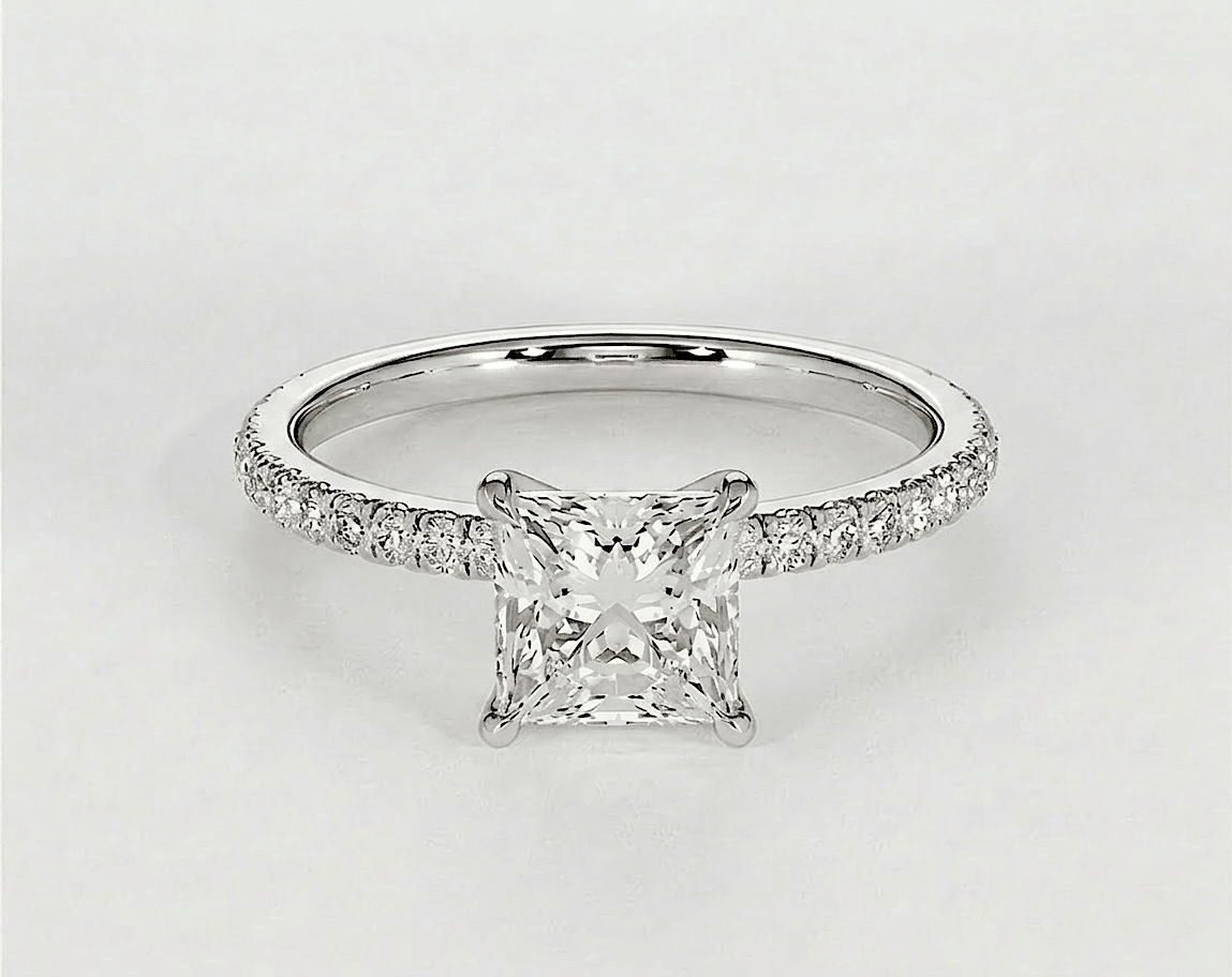 Isla - Princess - Engagement Rings - Ramzi & Co.®