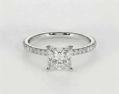 Isla - Princess - Engagement Rings - Ramzi & Co.®