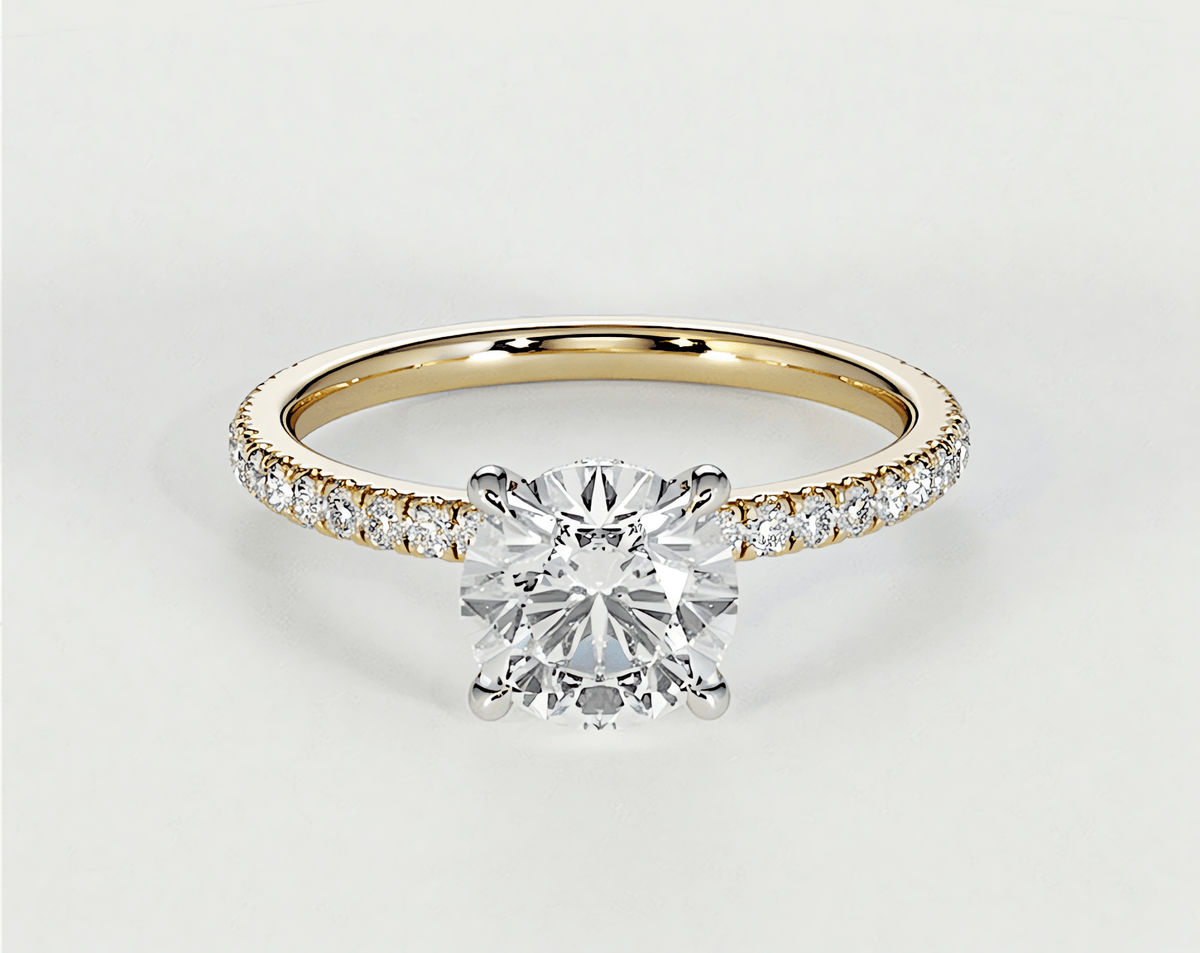 Isla - Round - Engagement Rings - Ramzi & Co.®
