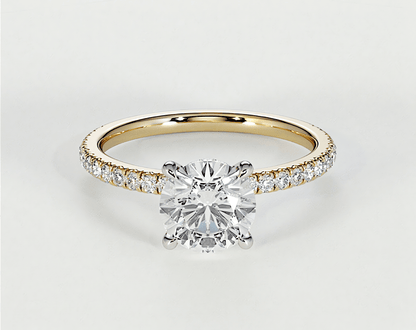 Isla - Round - Engagement Rings - Ramzi & Co.®