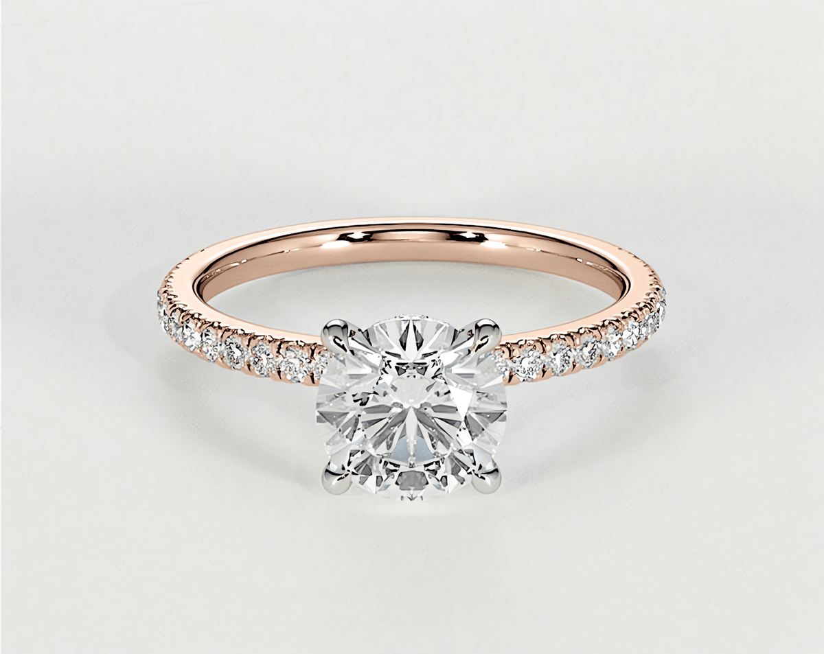 Isla - Round - Engagement Rings - Ramzi & Co.®