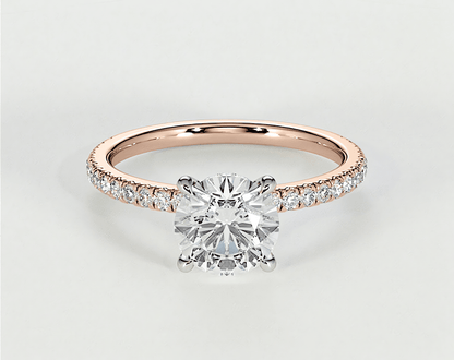Isla - Round - Engagement Rings - Ramzi & Co.®