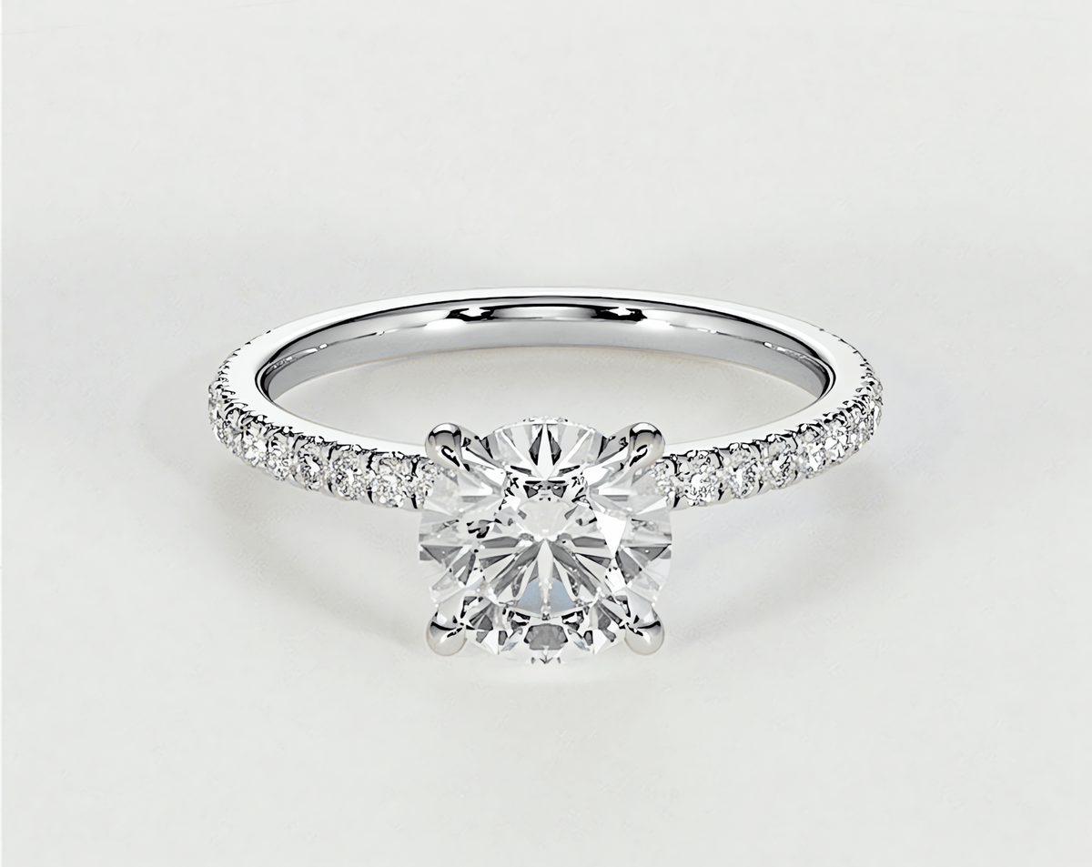 Isla - Round - Engagement Rings - Ramzi & Co.®