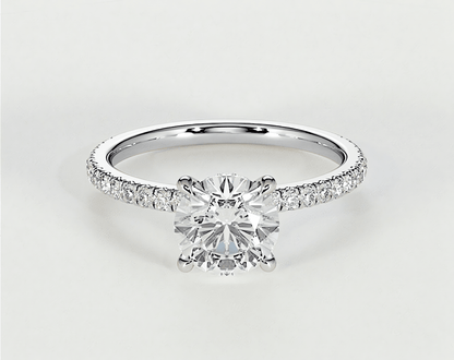 Isla - Round - Engagement Rings - Ramzi & Co.®