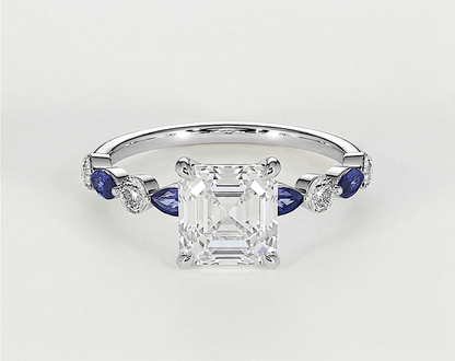Ivy - Asscher - Engagement Rings - Ramzi & Co.®