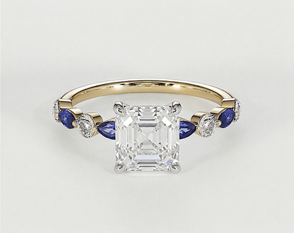 Ivy - Asscher - Engagement Rings - Ramzi & Co.®