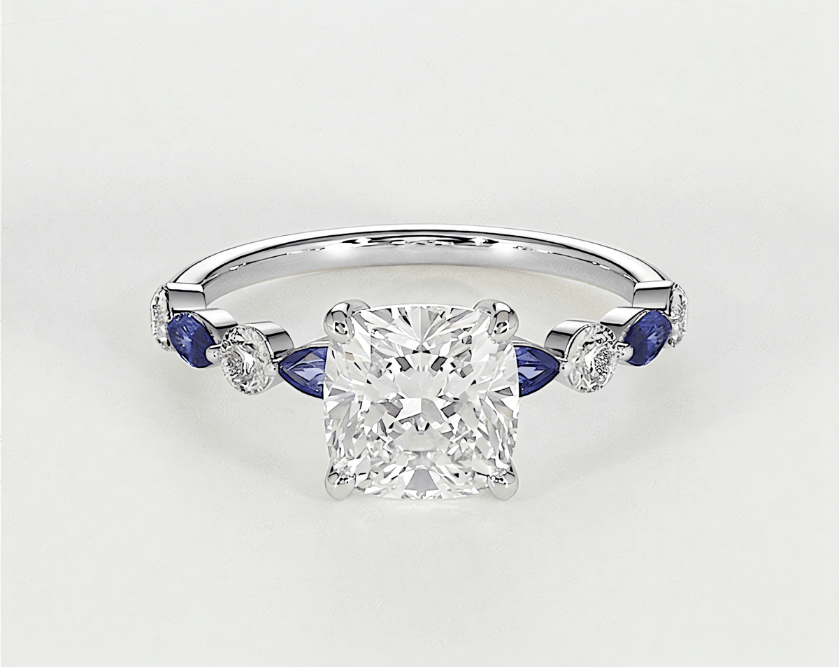 Ivy - Cushion - Engagement Rings - Ramzi & Co.®