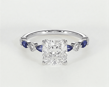 Ivy - Cushion - Engagement Rings - Ramzi & Co.®