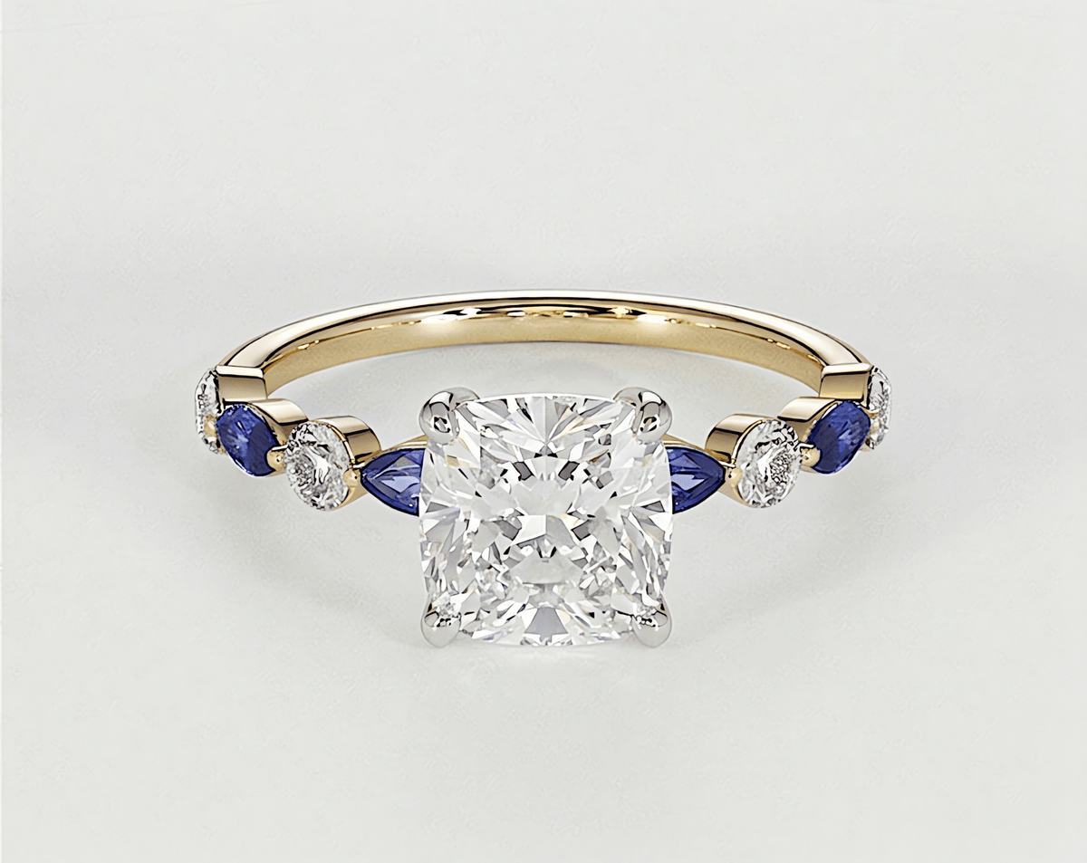 Ivy - Cushion - Engagement Rings - Ramzi & Co.®