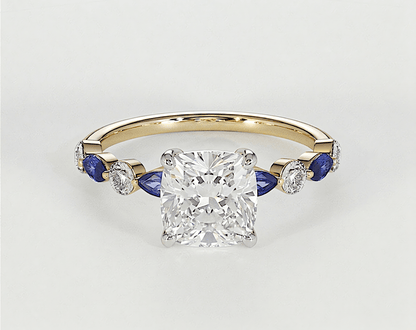 Ivy - Cushion - Engagement Rings - Ramzi & Co.®