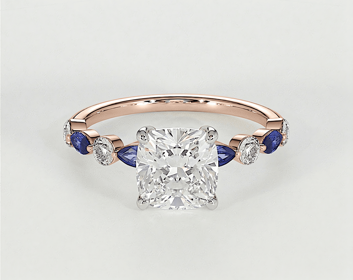 Ivy - Cushion - Engagement Rings - Ramzi & Co.®