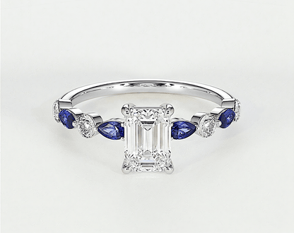 Ivy - Emerald - Engagement Rings - Ramzi & Co.®