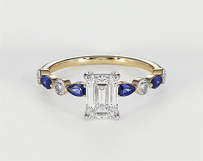 Ivy - Emerald - Engagement Rings - Ramzi & Co.®