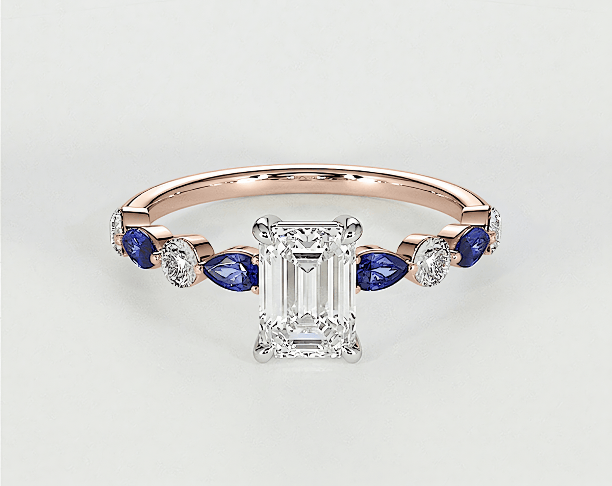 Ivy - Emerald - Engagement Rings - Ramzi & Co.®