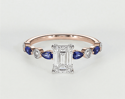 Ivy - Emerald - Engagement Rings - Ramzi & Co.®