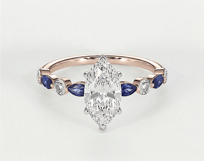 Ivy - Marquise - Engagement Rings - Ramzi & Co.®