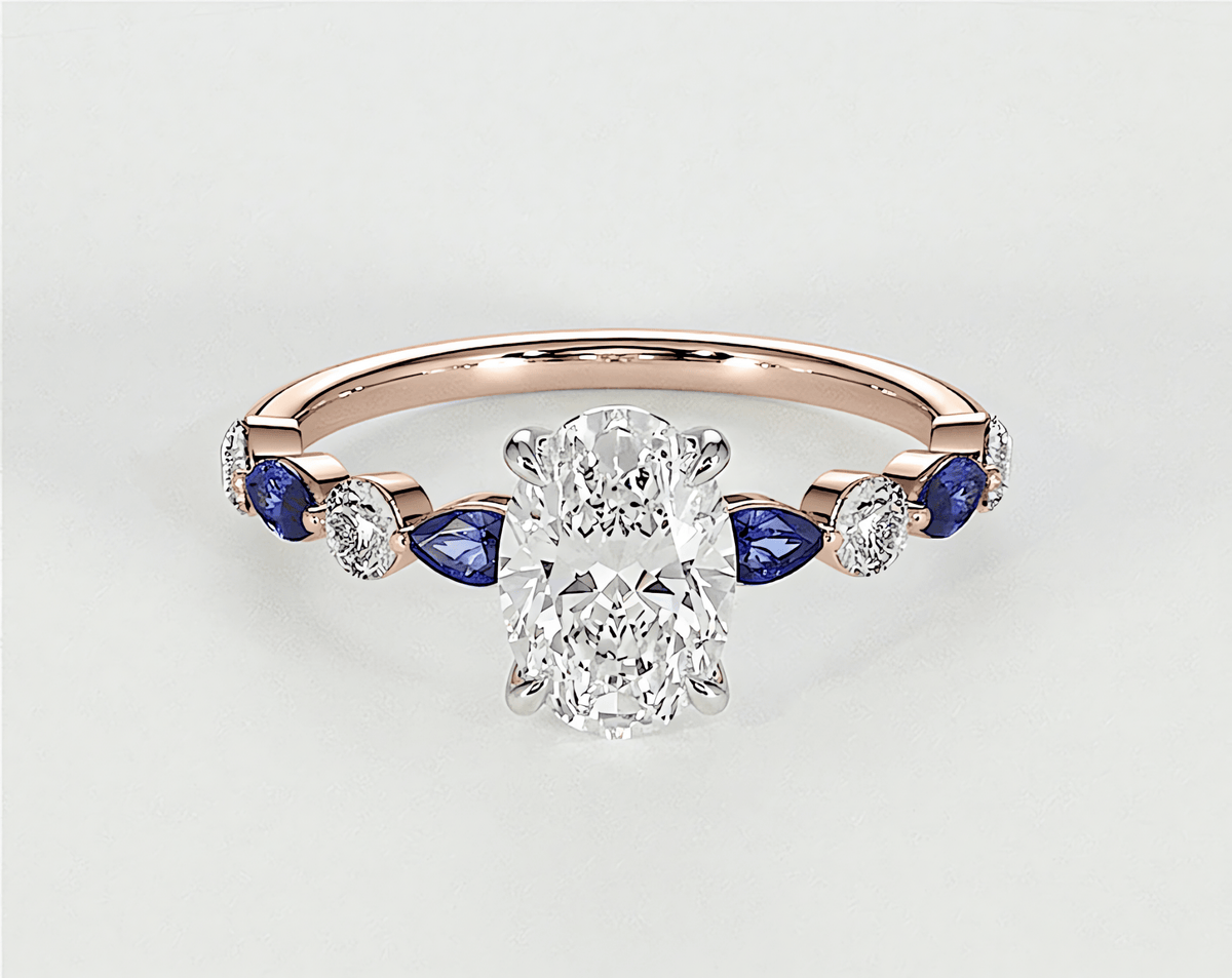 Ivy - Oval - Engagement Rings - Ramzi & Co.®
