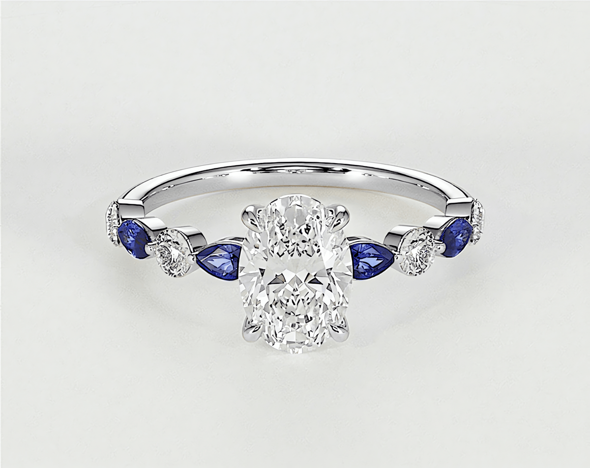 Ivy - Oval - Engagement Rings - Ramzi & Co.®