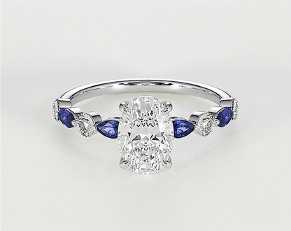 Ivy - Oval - Engagement Rings - Ramzi & Co.®