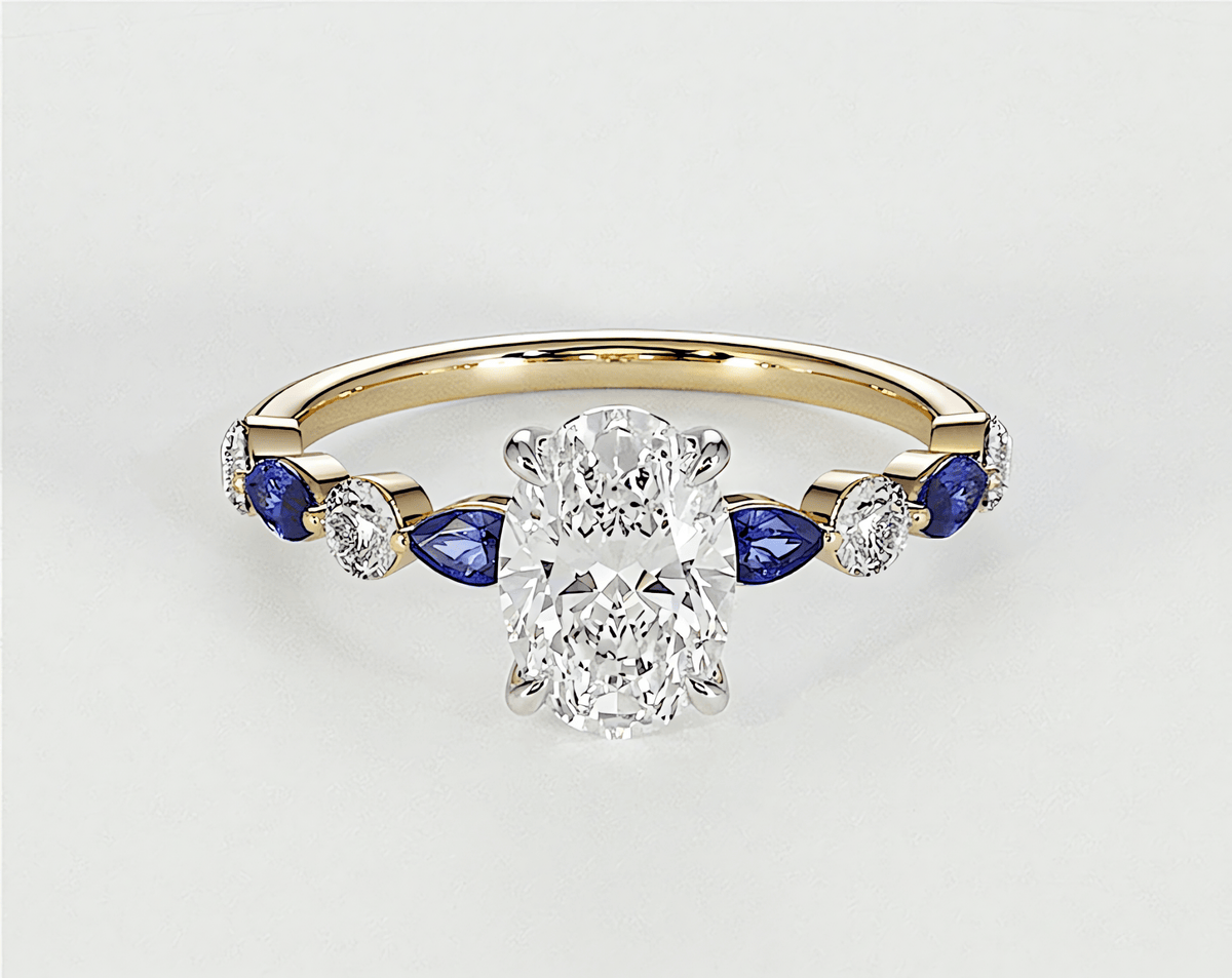 Ivy - Oval - Engagement Rings - Ramzi & Co.®
