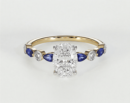 Ivy - Oval - Engagement Rings - Ramzi & Co.®