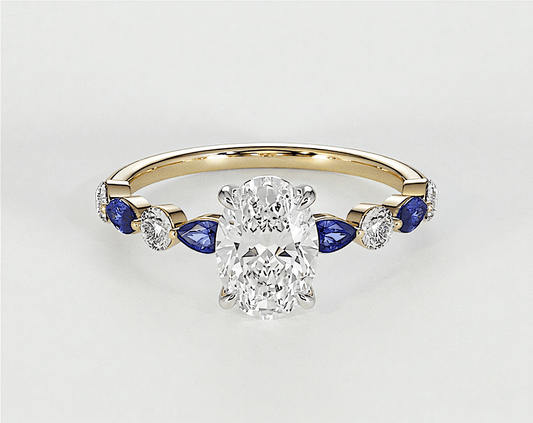 Ivy - Oval - Engagement Rings - Ramzi & Co.®