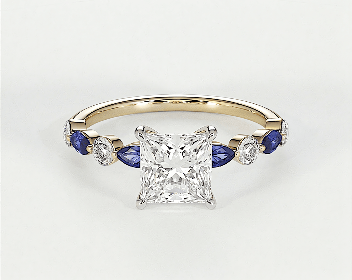 Ivy - Princess - Engagement Rings - Ramzi & Co.®