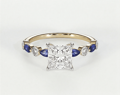 Ivy - Princess - Engagement Rings - Ramzi & Co.®