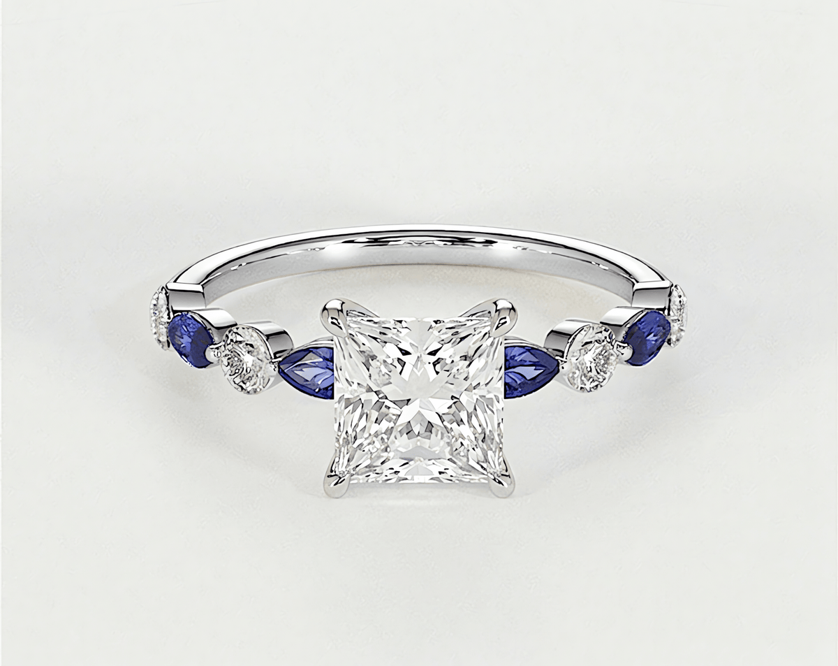 Ivy - Princess - Engagement Rings - Ramzi & Co.®