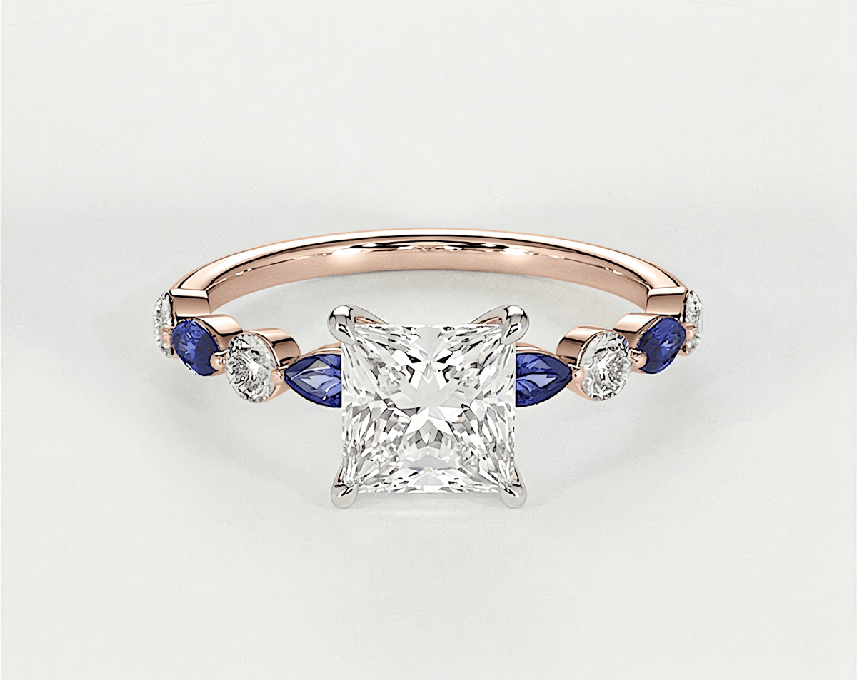 Ivy - Princess - Engagement Rings - Ramzi & Co.®