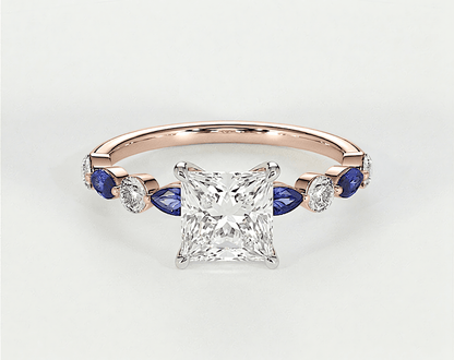 Ivy - Princess - Engagement Rings - Ramzi & Co.®