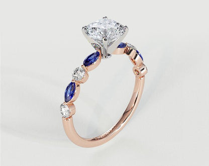 Ivy - Radiant - Engagement Rings - Ramzi & Co.®