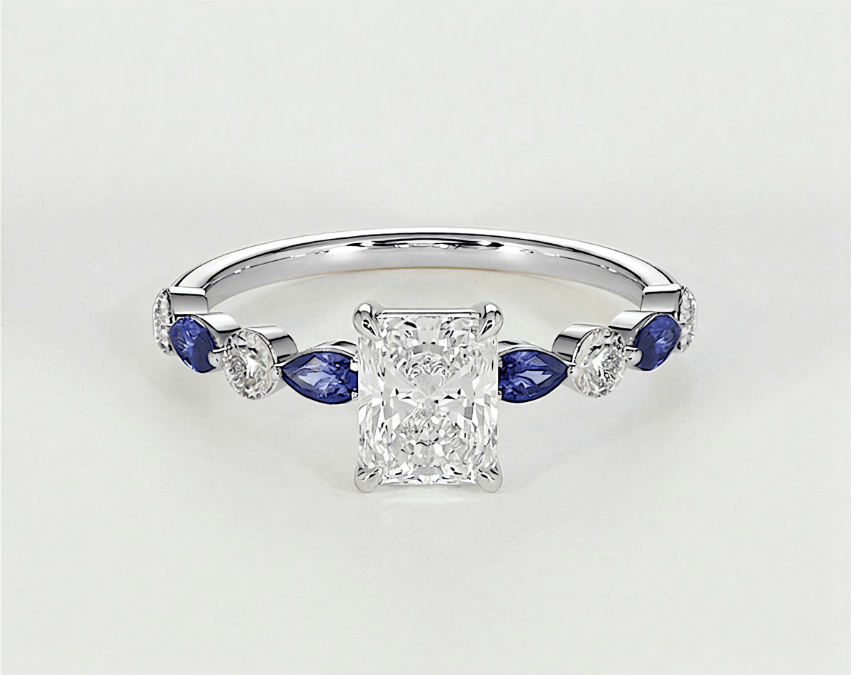 Ivy - Radiant - Engagement Rings - Ramzi & Co.®