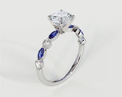 Ivy - Radiant - Engagement Rings - Ramzi & Co.®