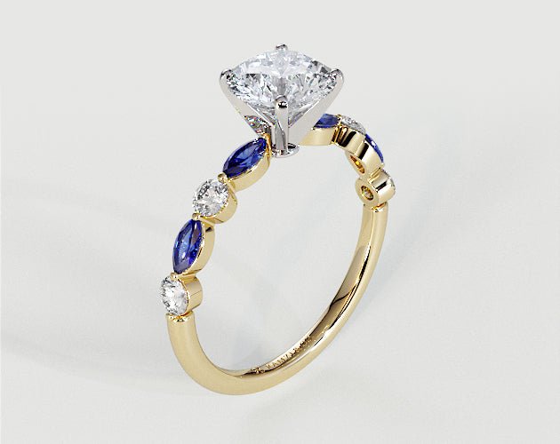 Ivy - Radiant - Engagement Rings - Ramzi & Co.®
