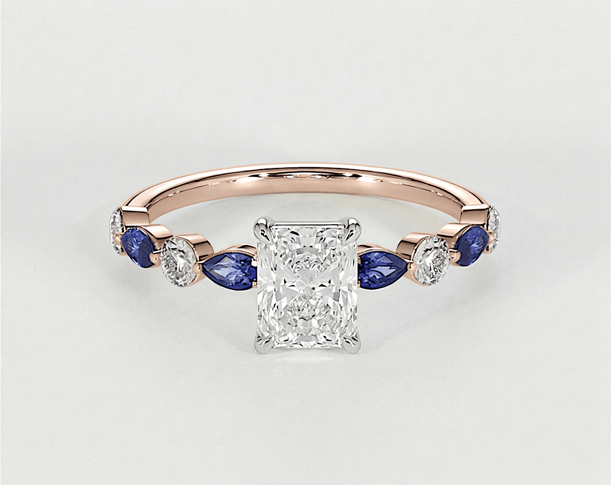 Ivy - Radiant - Engagement Rings - Ramzi & Co.®