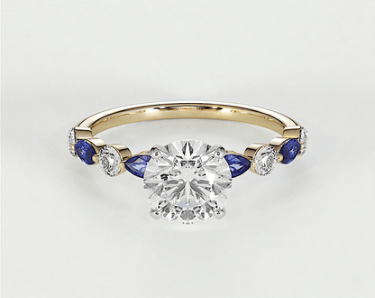 Ivy - Round - Engagement Rings - Ramzi & Co.®