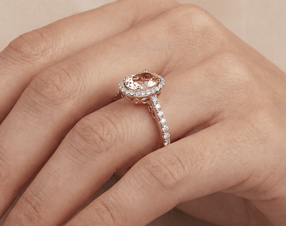 Jaslene - Morganite Rings - Ramzi & Co.®